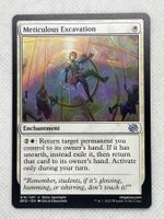 Meticulous Excavation - Magic the Gathering Karte