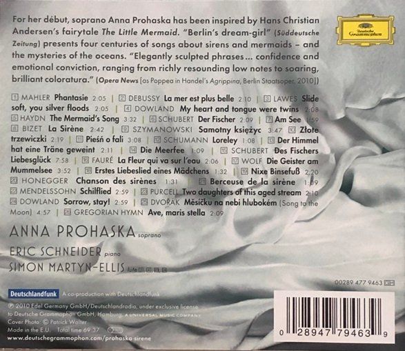 CDs: Anna Prohaska - Sirène – D'occasion à Grüningen par azulblanco 1