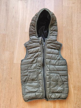 Kinder Gilet miip oliv Grösse 86/92 gebrauchter Zustand