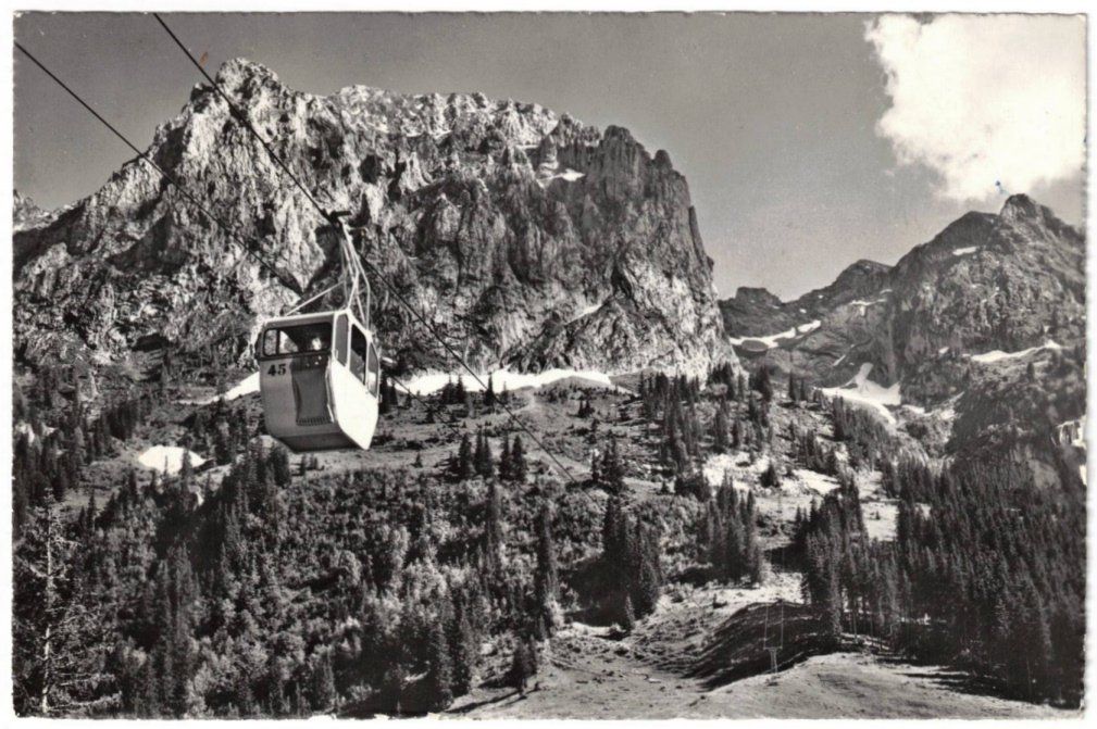 Cartes postales: Rougemont - Gondelbahn Rougemont - Videmanette – D'occasion à Binningen par Mountainrider