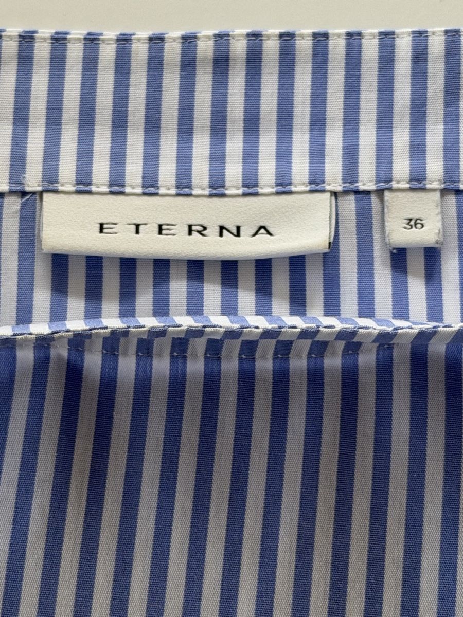 Eterna Blusen:  ETERNA Bluse gestreift mit 3/4‑Ärmeln,  Gr. 36.           – Gebraucht aus Bad Ragaz von ako_8l5y 2