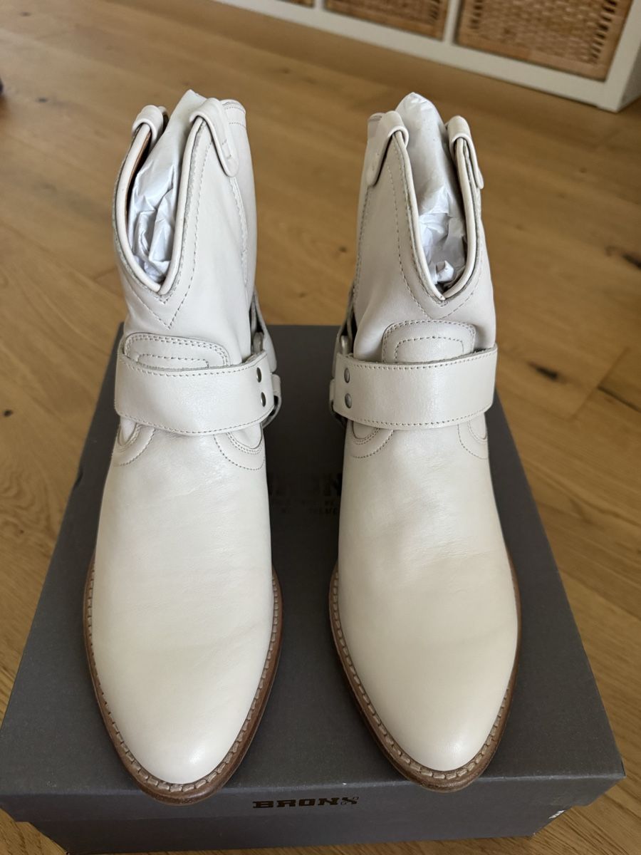 Damenschuhe: Stiefeletten Bronx Off-White Leder  – Neu und originalverpackt aus Küssnacht am Rigi von alessa877 1