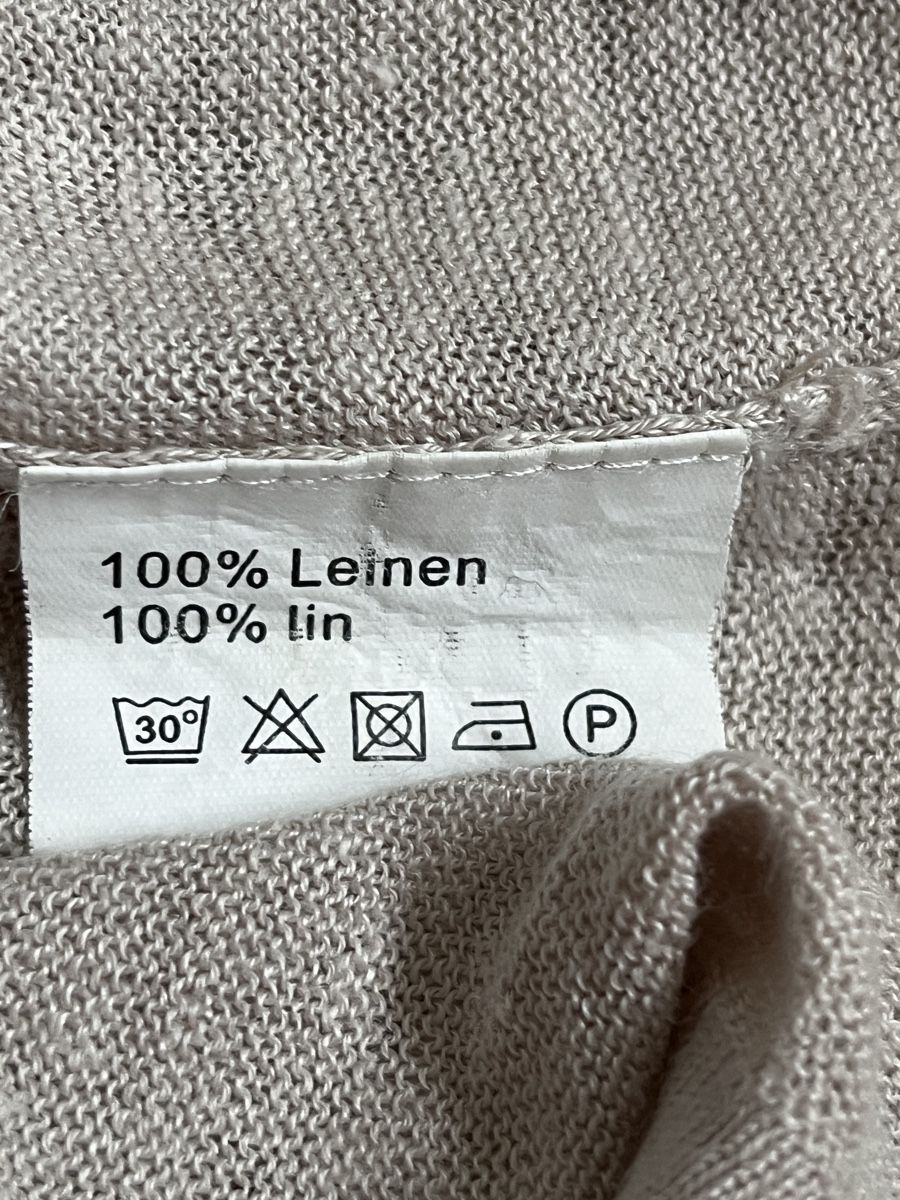 T-shirt: Bongenie Grieder Leinenshirt, Gr. S – Usato da Zürich venduto da Kleanthy 3