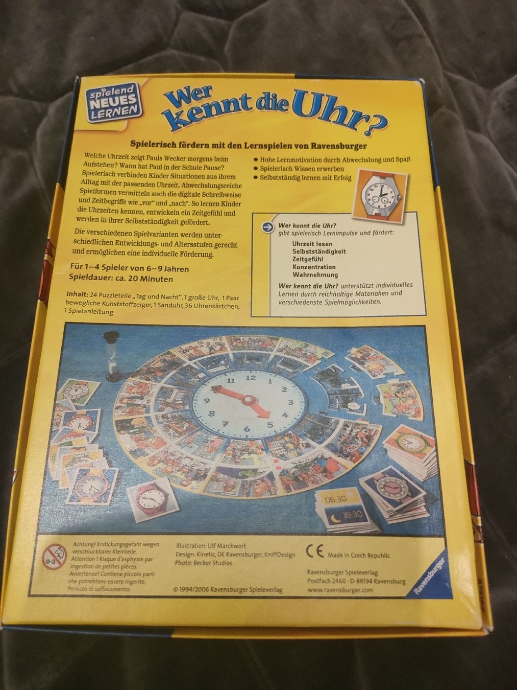Ravensburger Giochi: Wer kennt die Uhr Ravensburger – Usato da Muri AG venduto da Suiphi 1