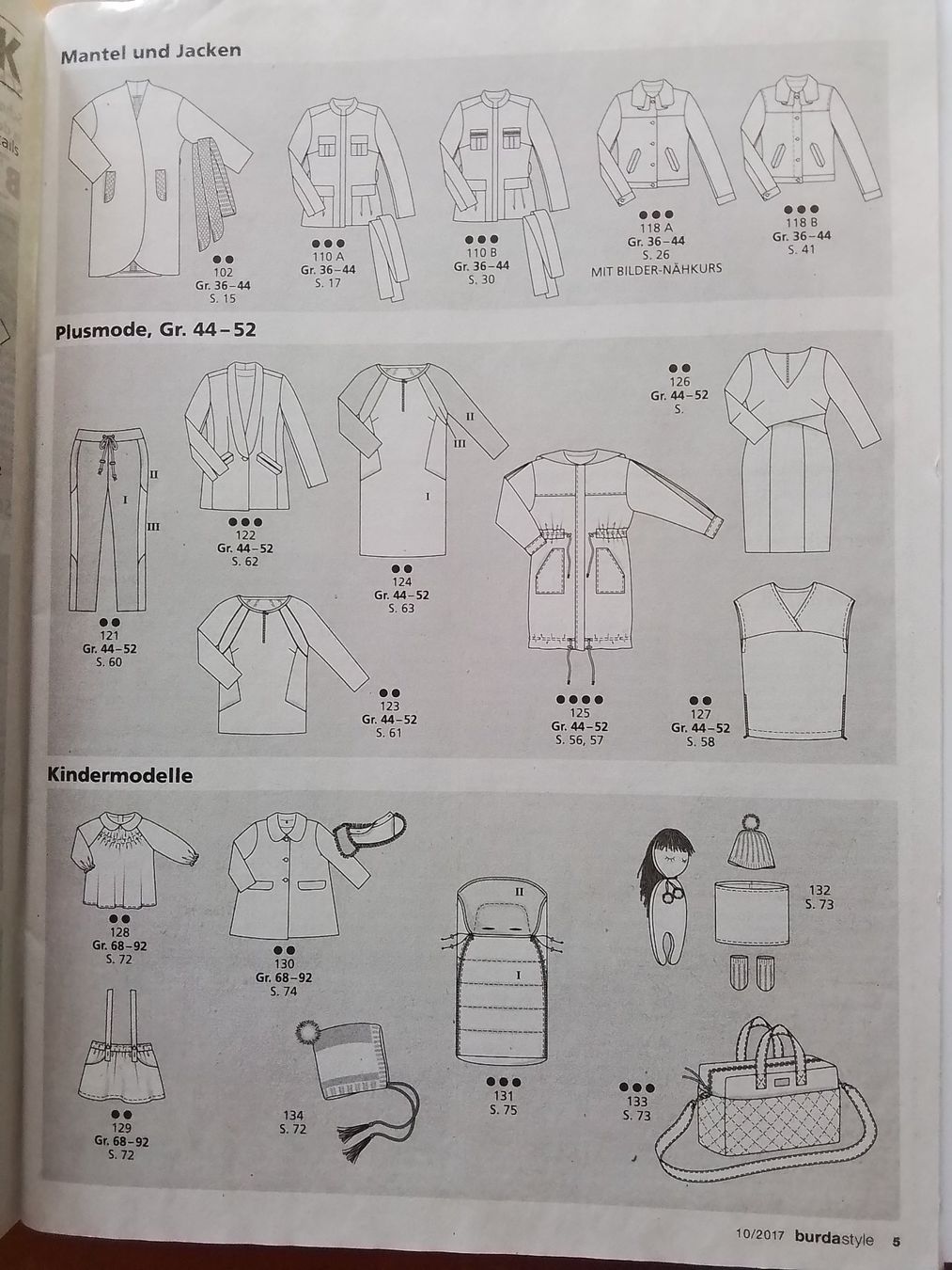 Cartamodelli: Burda Schnittmuster Heft – Usato da gasel venduto da ursula022 3