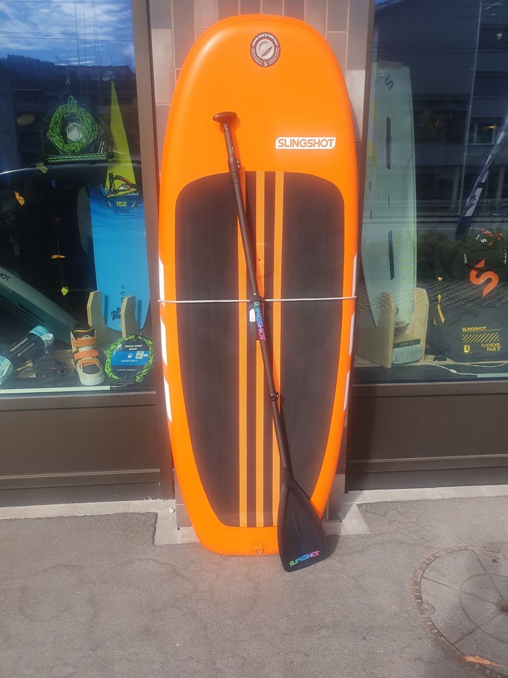 Tavole da surf e di nuoto: SUP Tracker 7' Package Wing/SUP/Sindsurf 220L – Nuovo (secondo la descrizione) da Ebikon venduto da Surfside-GmbH