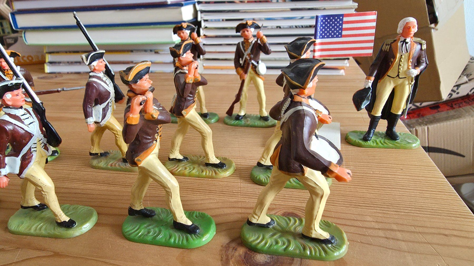 Elastolin Giocattoli: 13 Elastolin Washingtons 1776 Top Zustand – Nuovo (secondo la descrizione) da Ettingen venduto da 1964erNachtzugfahrer 4