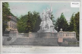 Neuchatel - Monument de la Republique