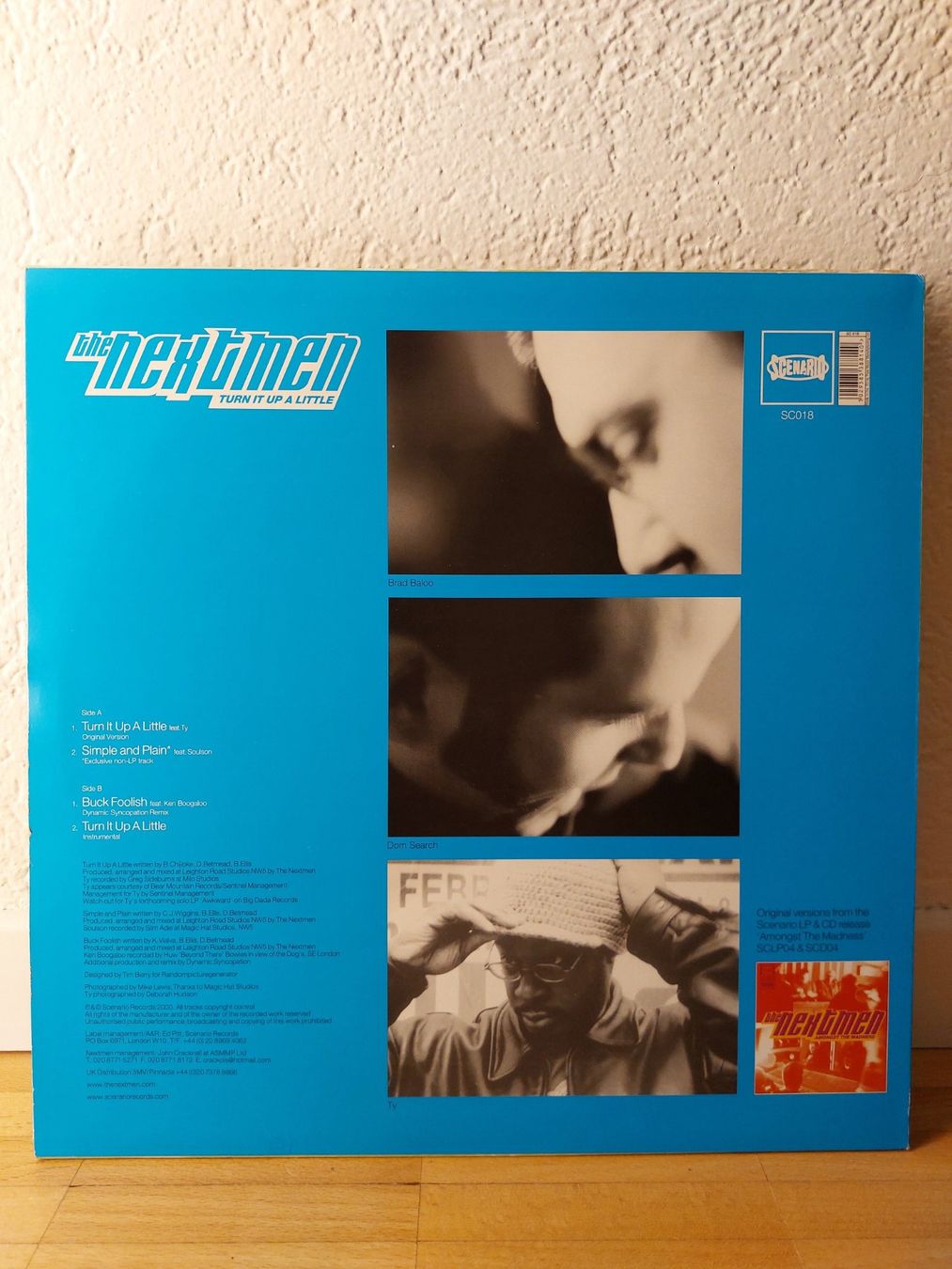 Dischi in vinile: The Nextmen - Turn It Up A Little 12" – Usato da Würenlingen venduto da oli_ccy5 1
