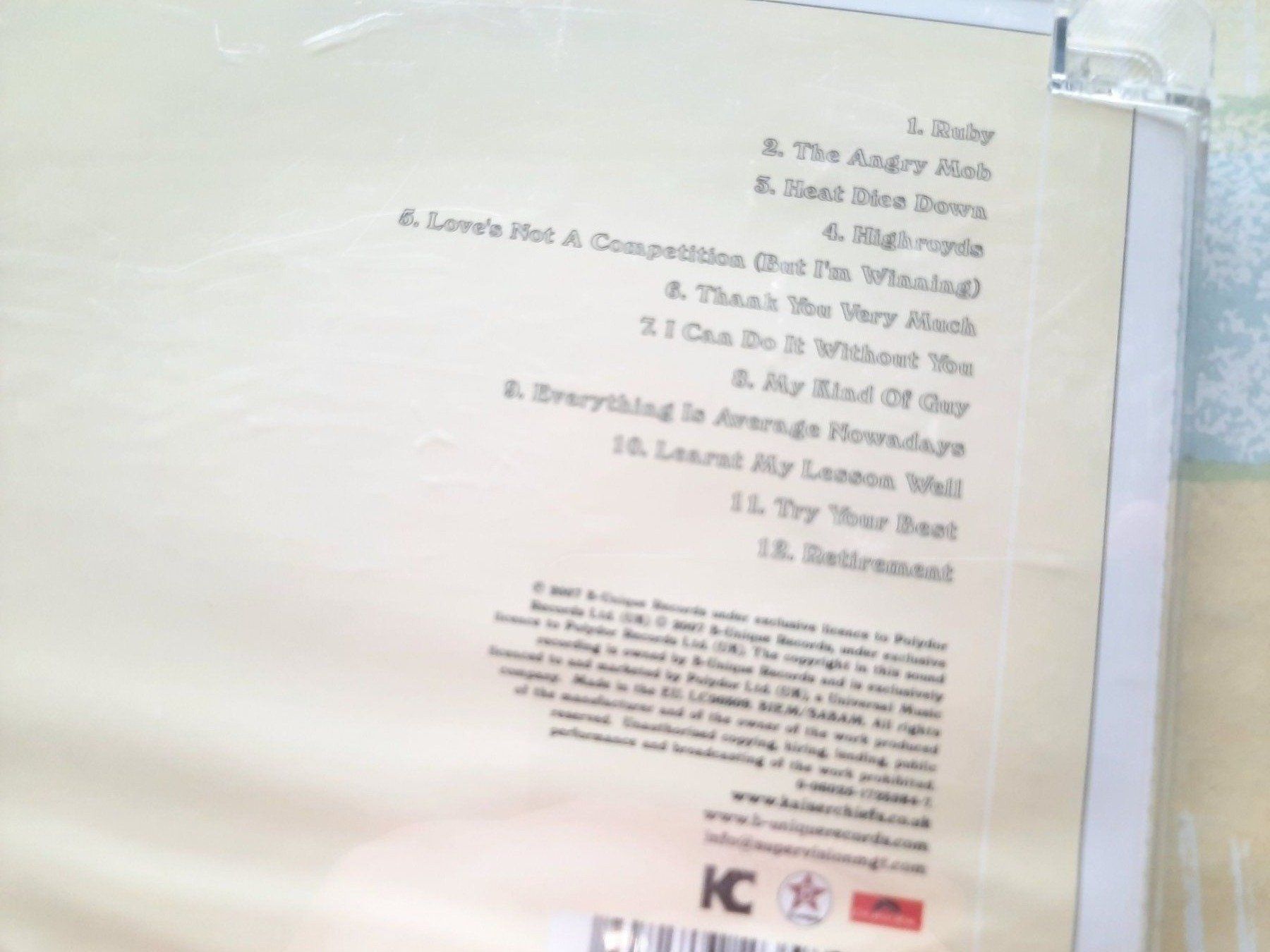 CD: CD Kaiser Chiefs - Yours Truly, Angry Moh  – Usato da Pully venduto da bro_n52j 2