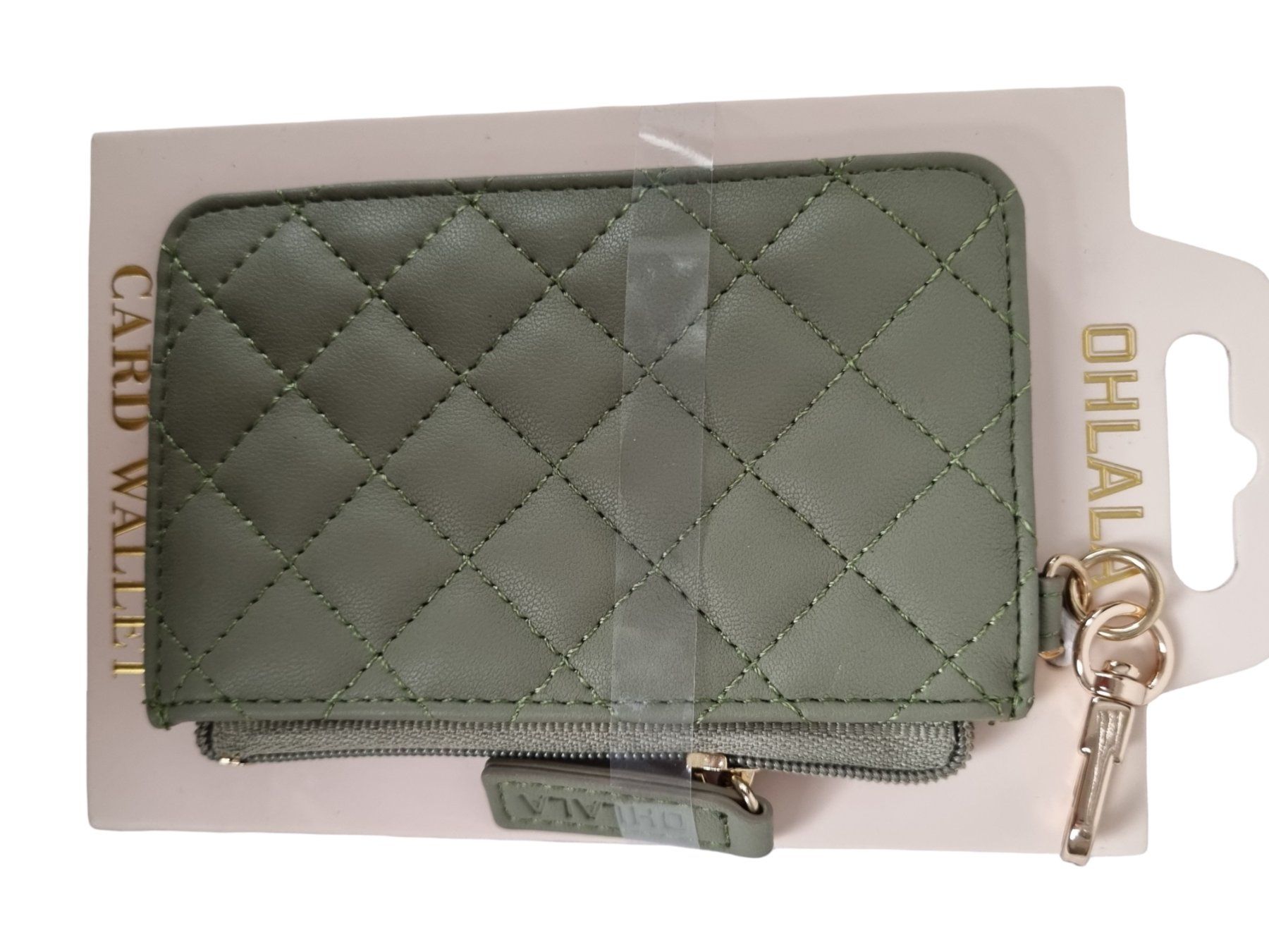 Portemonnaie: OHLALA Credit Card Holder/Grün Farbe – Neu (gemäss Beschreibung) aus Wangen b. Olten von Restwert_Wangen 1