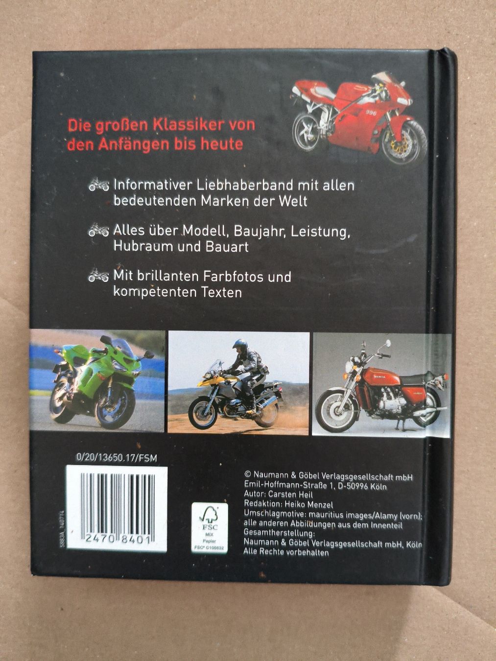 Bücher:  Motorräder:  Hersteller, Modelle, Technik  – Gebraucht aus Embrach von Tutanchamun_23 1