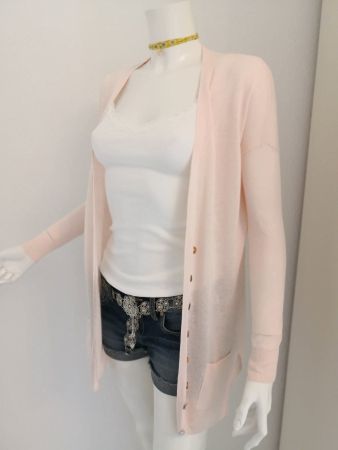 🤩MANGO LEINEN STRICK-JACKE ROSA LANG NEU & GUCCI P.
