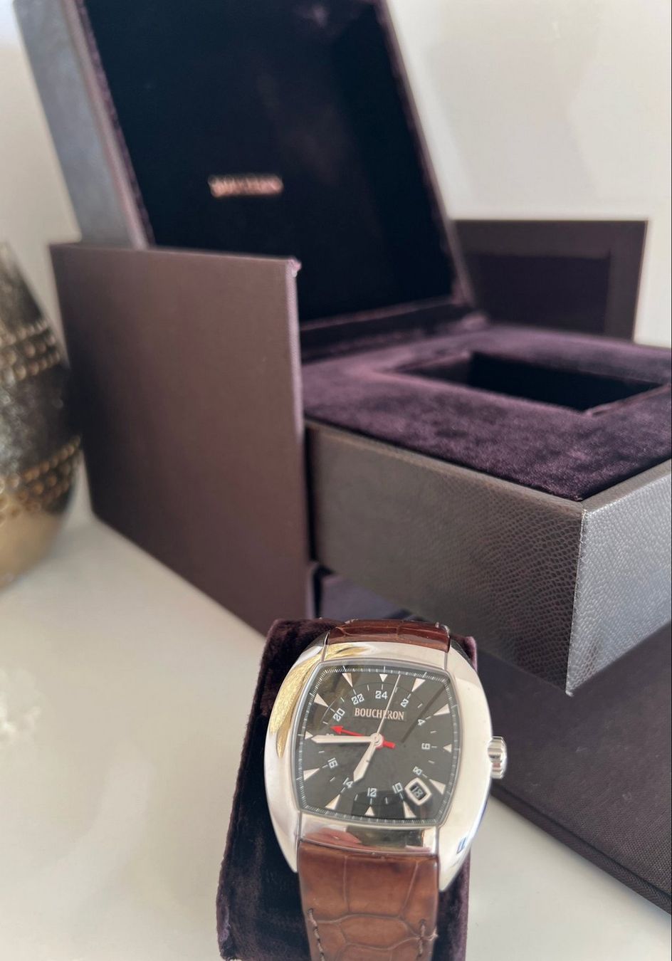 Boucheron Orologi: Uhr Marke Boucheron "Mec" – Usato da Zürich venduto da MatthiasBruetsch 8