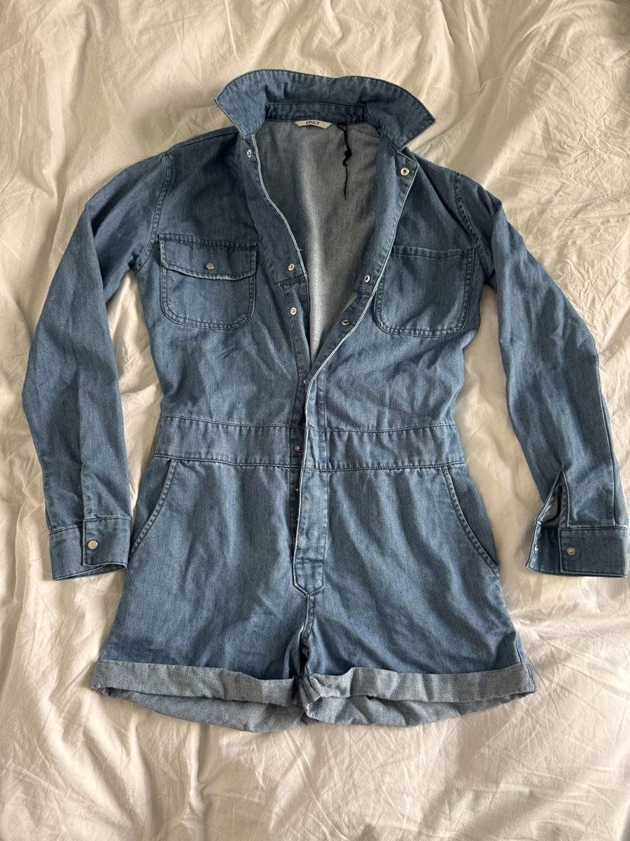 Only Tute: ONLY Denim Romper - Size XS/S - As new – Usato da Zürich venduto da olalinda