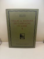 Henry Baudin Villas Maisons Suisse 1909 Très Rare