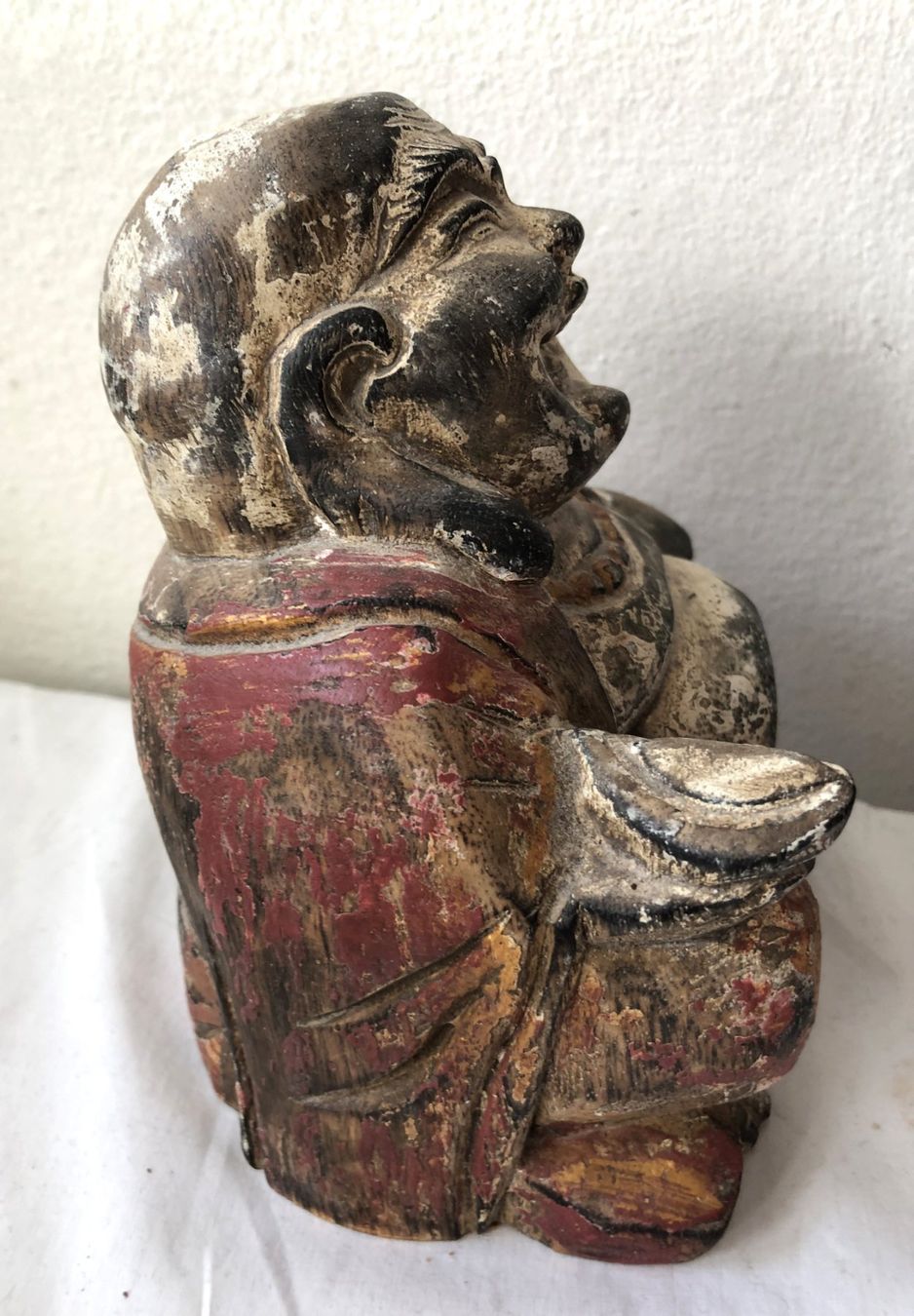 Sculture & Statue: Sitzender Buddha aus Holz – Usato da Schaffhausen venduto da durruti 3