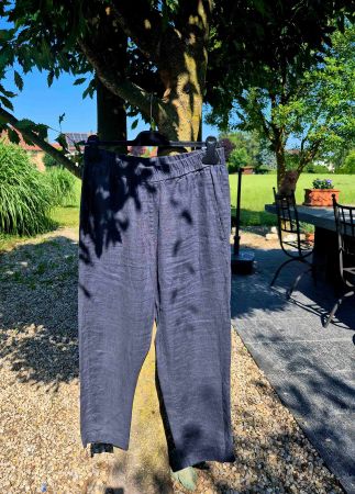 100% LEINEN, HOSEN von MAZINE S/Mpasst zu RUNDHOLZ, NILE
