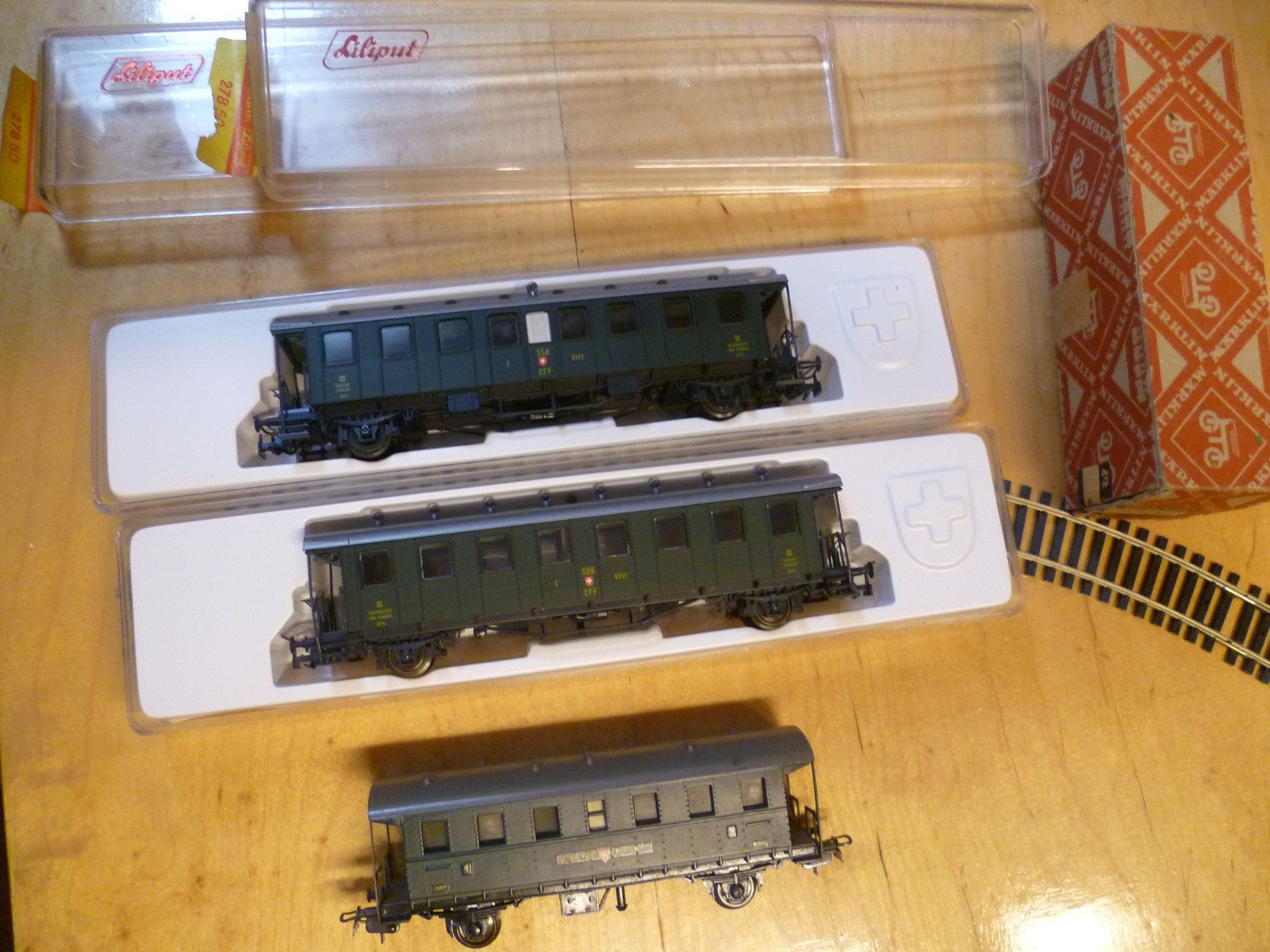Liliput Modellini di ferrovie: PW SBB Nostalgie H0 – Usato da Rickenbach BL venduto da umro11