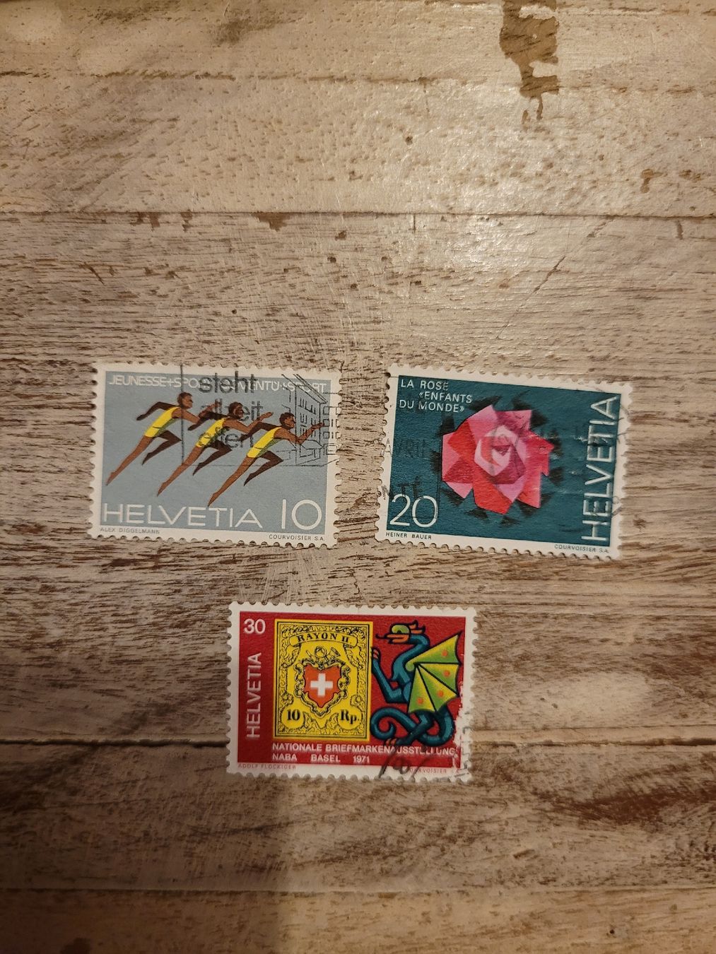 Tous les timbres: Sonderpostmarken 1971 – D'occasion à Inwil par Flower2325
