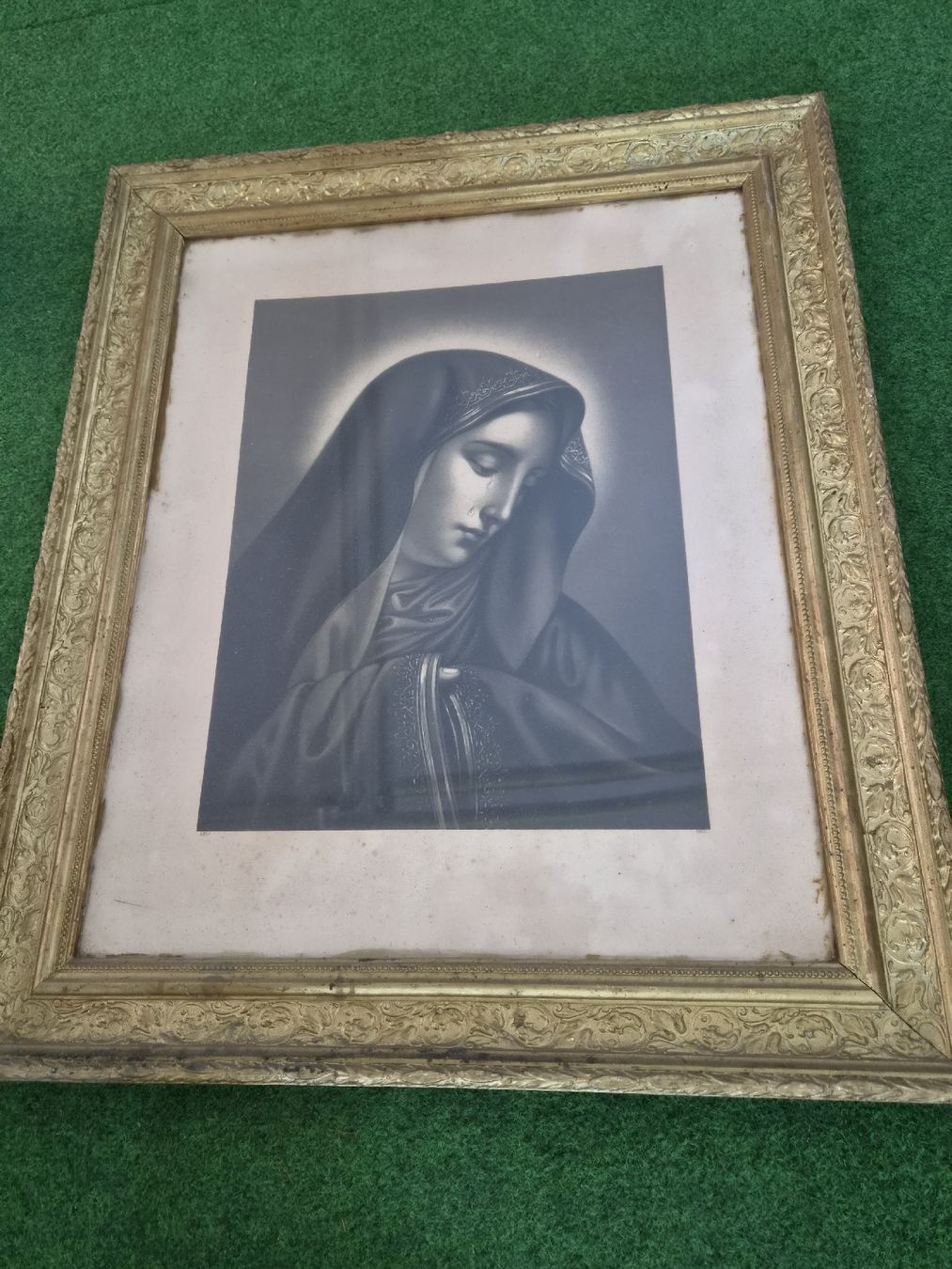 Foto & Immagini: 2 œuvres religieuses sous verre – Usato da Farvagny-le-Grand venduto da CollectibleWatches 1