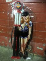 Pin up gasoline benzin classic werbung reklame