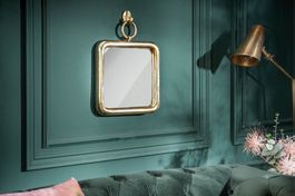 WANDSPIEGEL Portrait Gold Antik NEU SOFORT