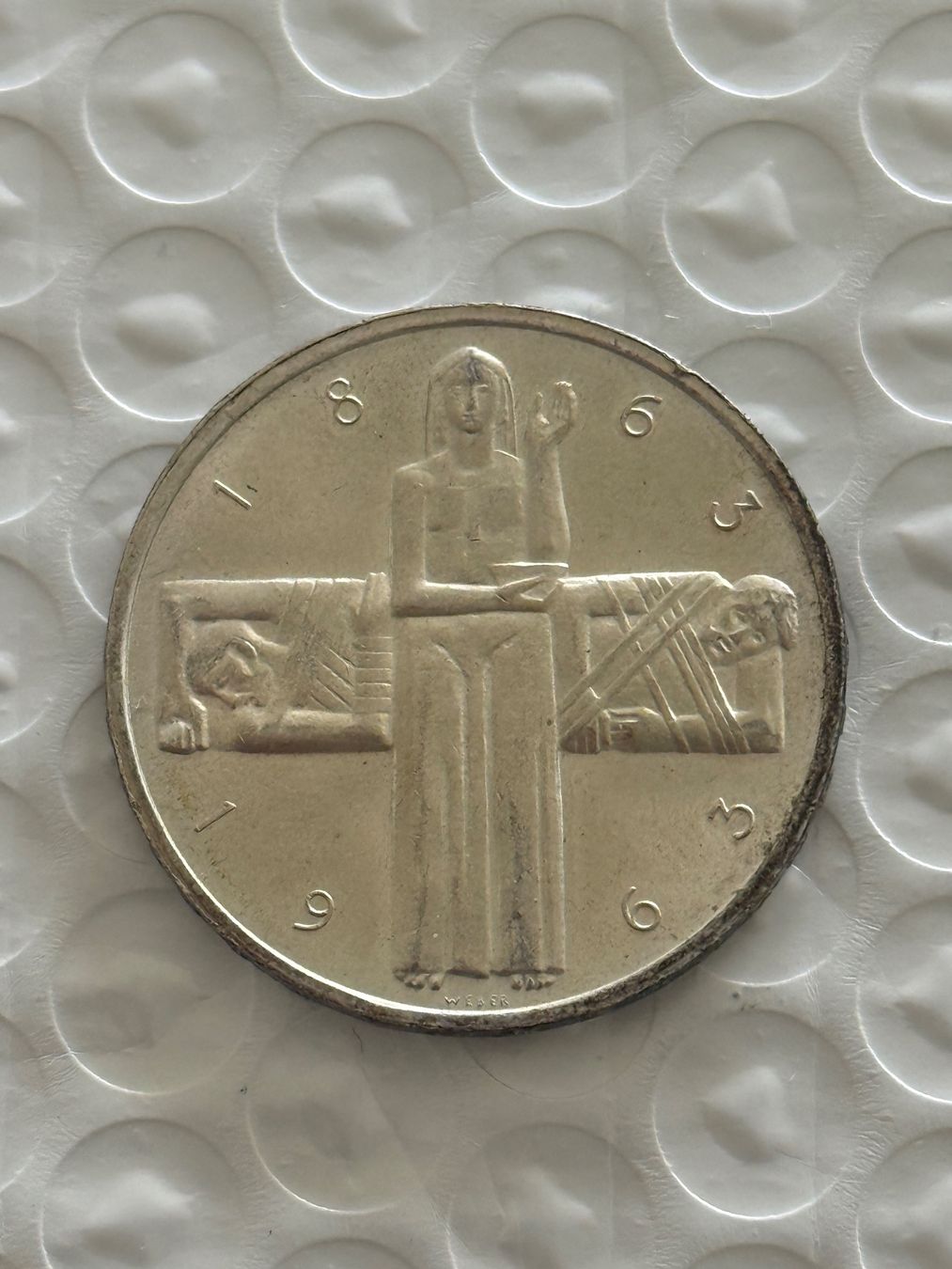 Alle Münzen: 5 Franken 1963  Silber – Gebraucht aus Wallisellen von SWISS_SILVER1
