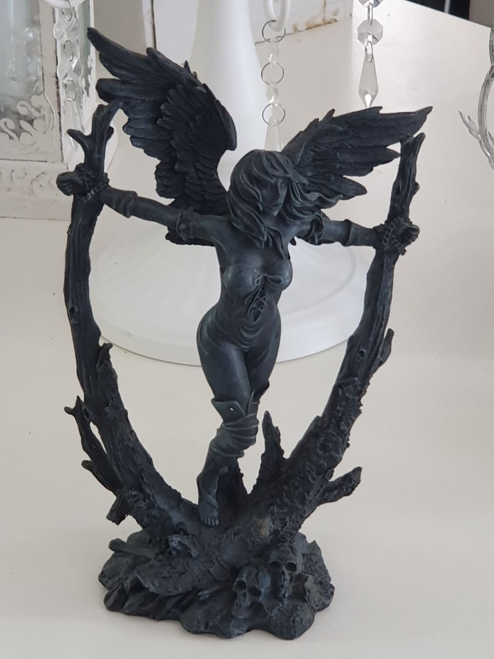 Figuren: Gothic Engel 22 cm × 15 cm – Gebraucht aus Münsingen von BlackTears-3