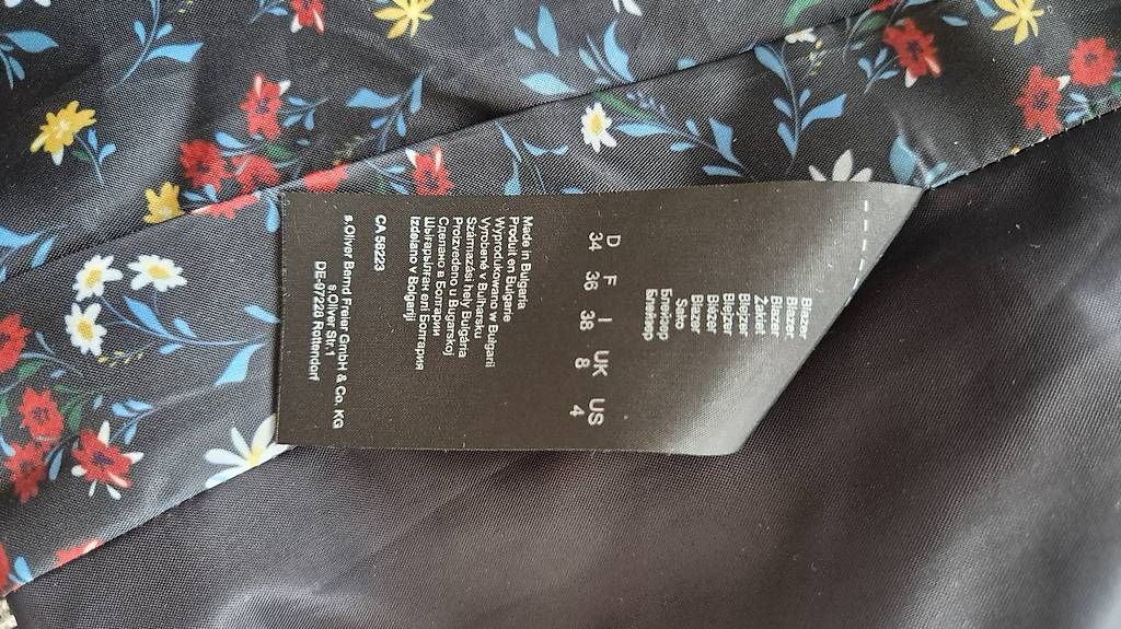 Vestes: Damen Blazer S.Oliver gr.34 – D'occasion à Unterentfelden par jkl_59w2 1
