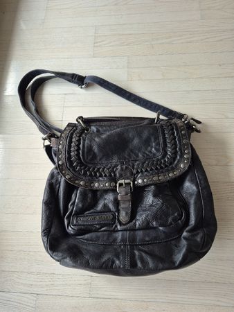 Handtasche aus Leder, Marke Taschendieb Wien