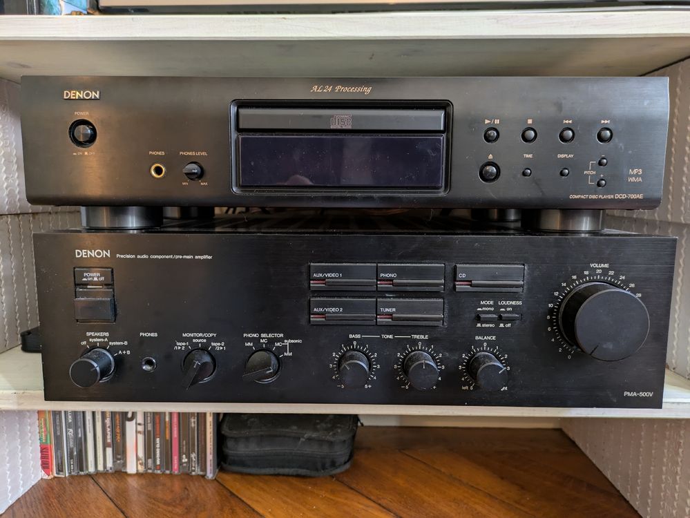 Denon Stereoanlage: Verstärker PMA-600V & CD-Player Top! (Gebraucht) in ...