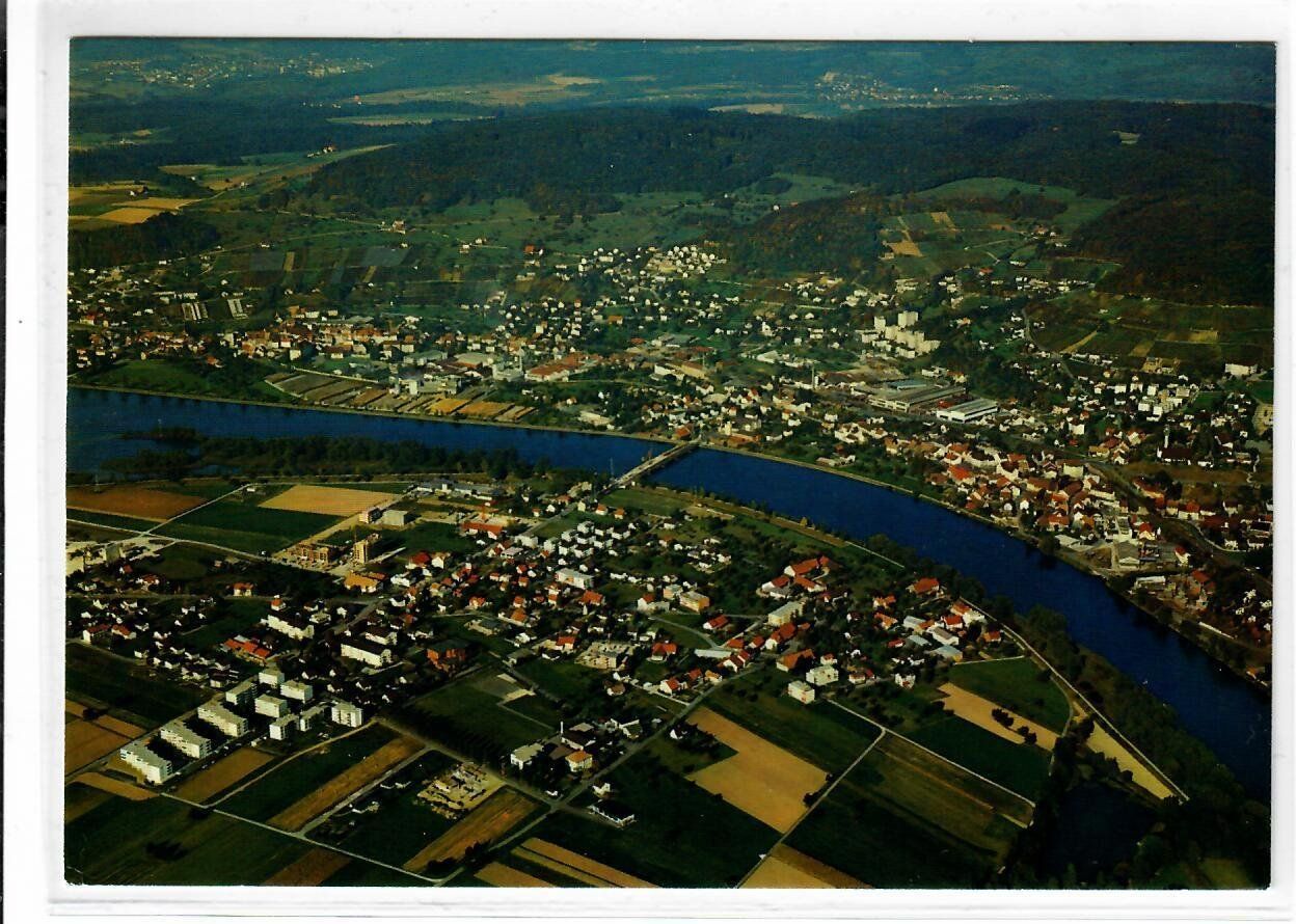 Cartoline postali: Döttingen - Klingnau - Rohr – Usato da Hochdorf venduto da Ziegel-16 1