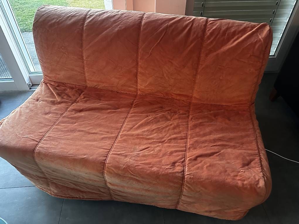 Divani: LYCKSELE LÖVÅS Zer-Bettsofa, Ransta orange GRATIS – Usato da Hausen am Albis venduto da ysgem 1