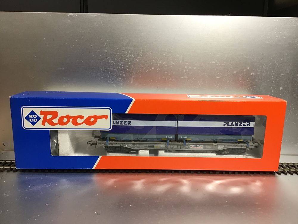 Roco 46561 H0 PLANZER AG Containerwagen H0 | Kaufen auf Ricardo