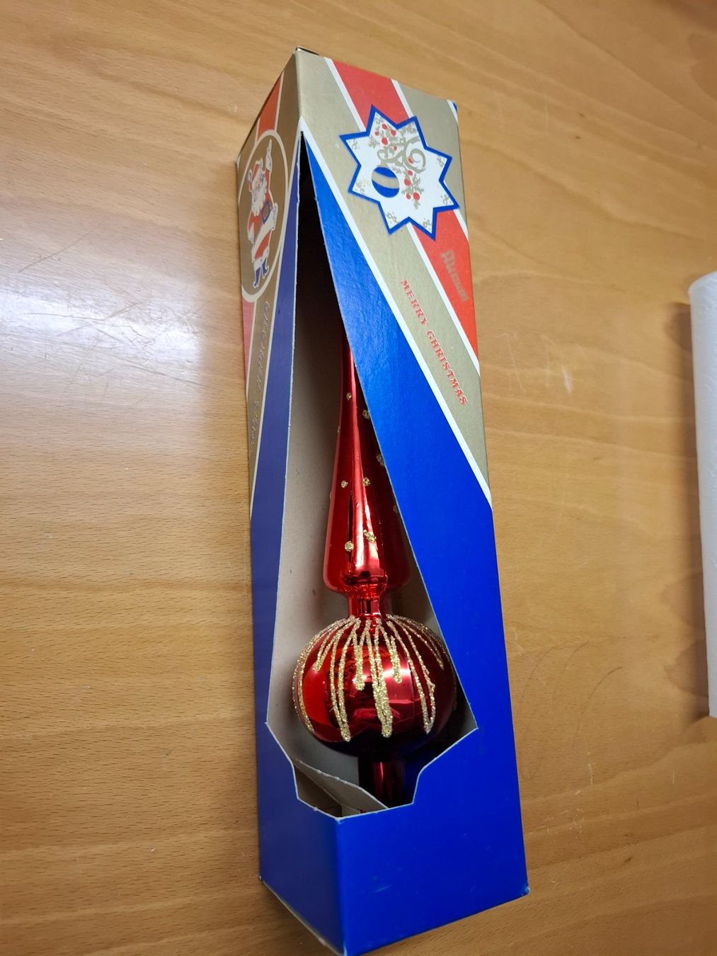 Toutes les décorations: Christbaumspitze antik – Neuf avec emballage d'origine à Dietikon par oldi53 2