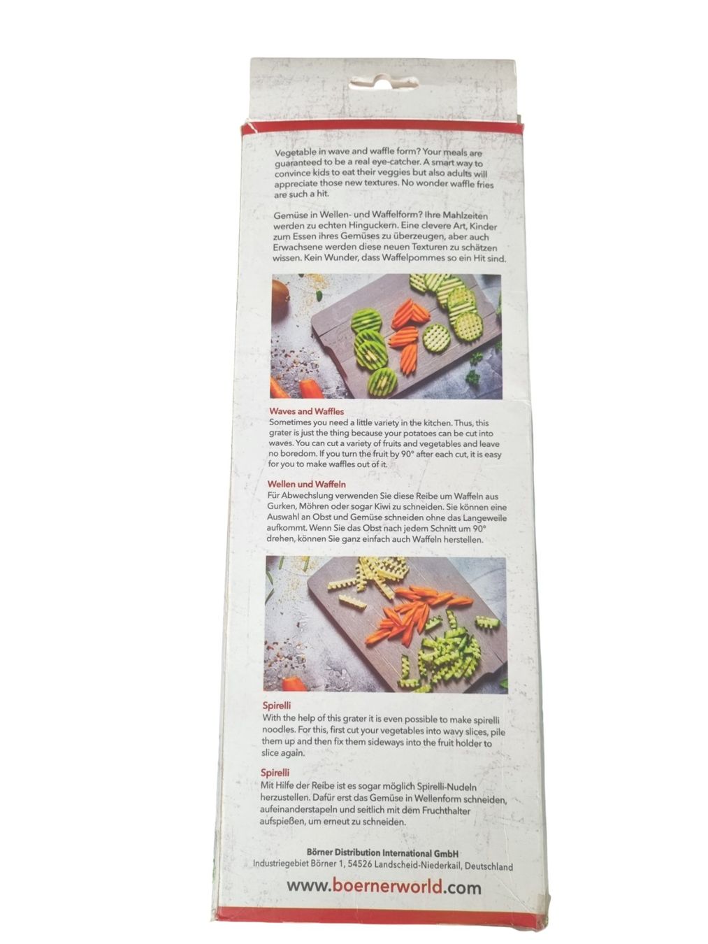 Börner Appareils de cuisine: BÖRNER, Wellen und Waffeln, Schneider – Neuf (Voir description) à Wangen b. Olten par Restwert_Wangen 4