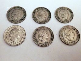 Lot 10Rp. 1927 - 1953 diverse, ss - vorz