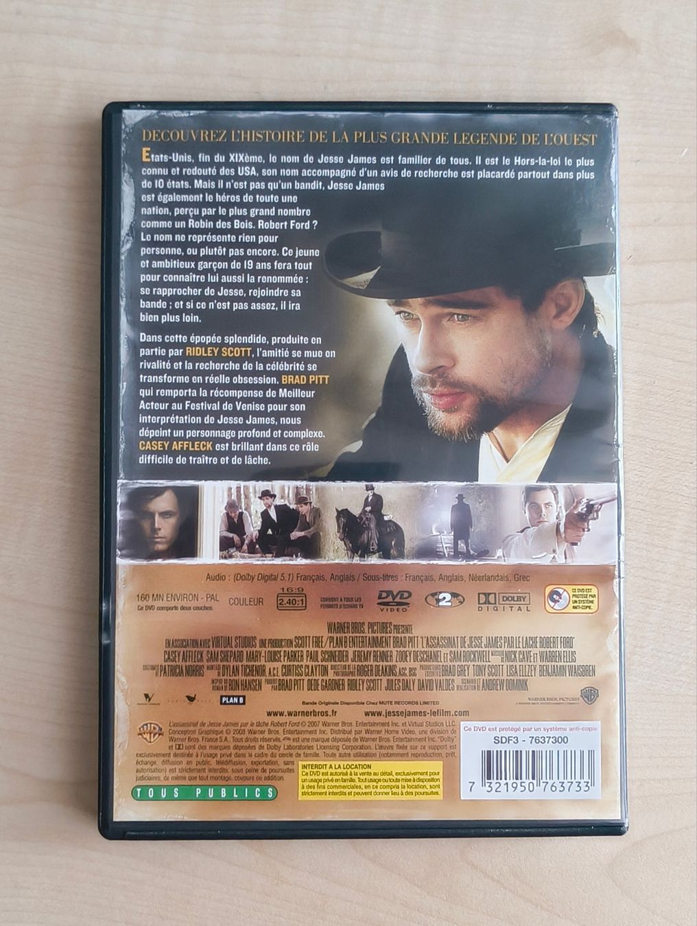 Alle DVDs: L'assassinat de Jesse James – Gebraucht aus Sion von dor_8hwv 1