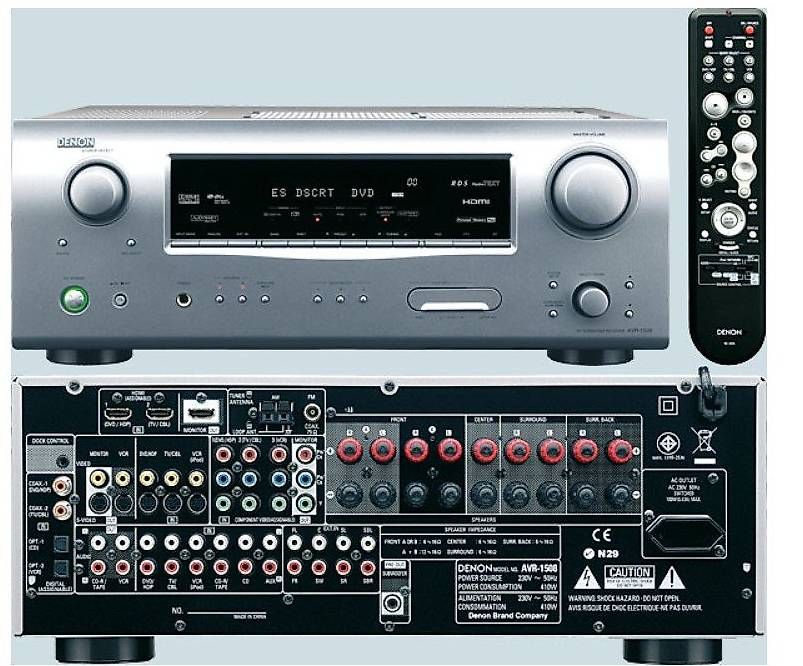 Denon Ricevitori: Denon AVR-1508 Receiver Klassiker Retro – Usato da Oekingen venduto da Leegate