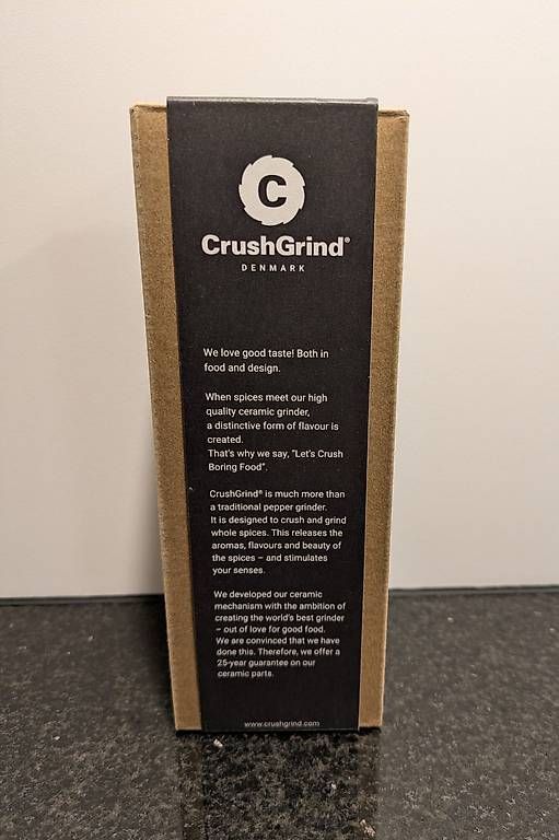 Elettrodomestici da cucina: Pfeffermühle von CrushGrind (neu) – Nuovo e nell'imballaggio originale da Koppigen venduto da san_k8ny 1