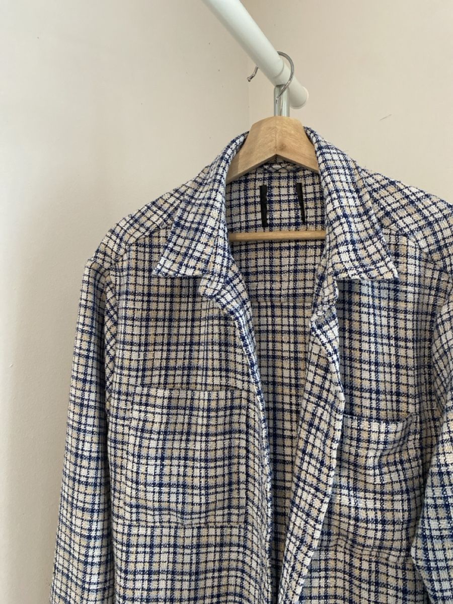 Camicie: Schickes Hemd Gr. S kariert blau/weiss – Usato da lommis venduto da inf_thv8 1
