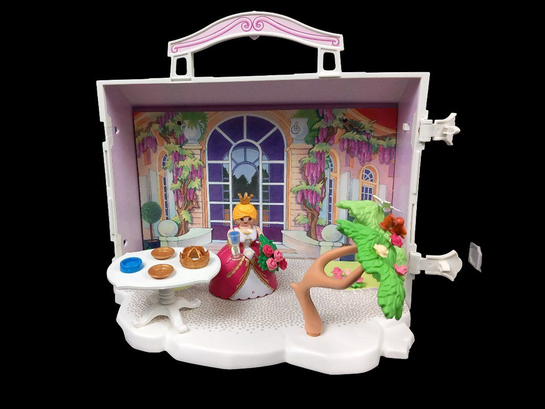 Playmobil Giocattoli: PLAYMOBIL 5359 - Mitnehm-Koffer "Prinzessinnen" – Usato da Hünenberg venduto da Restwert_Zug 4