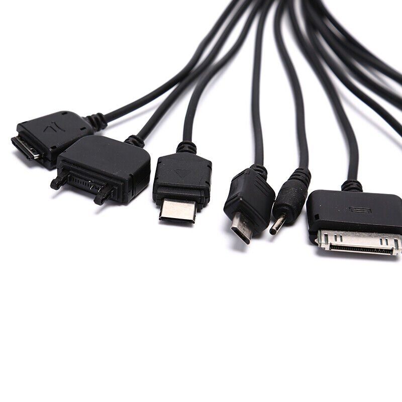 Unità & Adattatore: 10in1 Multifunktions Handy USB Ladekabel Ladegerät Universal – Nuovo (secondo la descrizione) da Kirchdorf AG venduto da Apost008 1