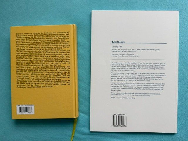 Libri: Zwei neuwertige Schach-Bücher – Nuovo (secondo la descrizione) da Lostorf venduto da Nick1258 1