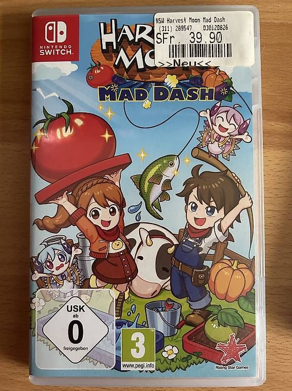 Nintendo Spiele: Harvest Moon Mad Das Nintendo Switch – Gebraucht aus Basel von tsulih