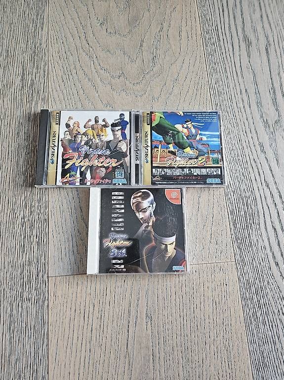 Giochi: Virtua Fighter 1+2+3 version Jap, 30.- les 3 – Usato da Bulle venduto da csd_vz6m