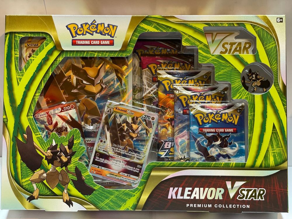 Pokémon Trading Card Game Kleavor V Star Premium Collection Kaufen auf Ricardo