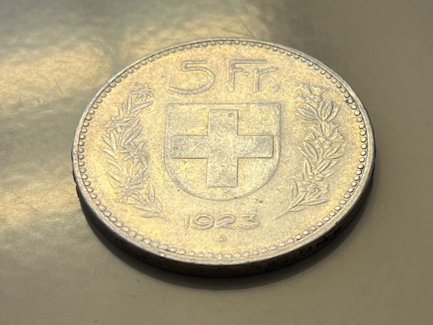 Alle Münzen: 5 Franken 1923, Sehr schön!!! – Gebraucht aus Tägerwilen von Beata1sager 1