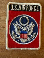 Aufnäher U.S. Air Force gestickt rechteckig (neu)